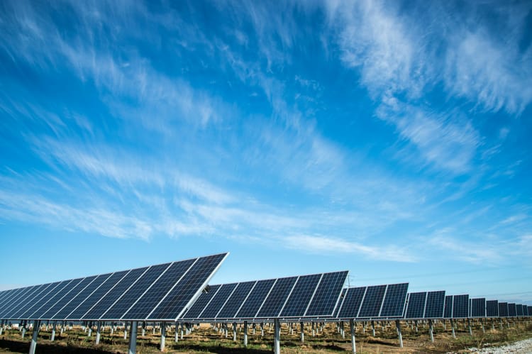 solar farm renewable energy