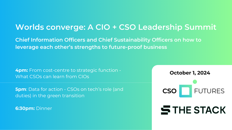 Worlds converge: A CIO + CSO Leadership Summit