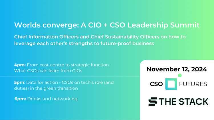 Worlds converge: A CIO + CSO Leadership Summit