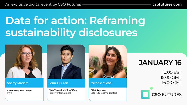 Data for action: Reframing sustainability disclosures