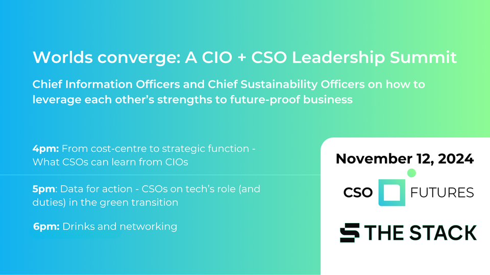 Worlds converge: A CIO + CSO Leadership Summit