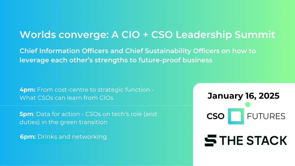 Worlds converge: A CIO + CSO Leadership Summit